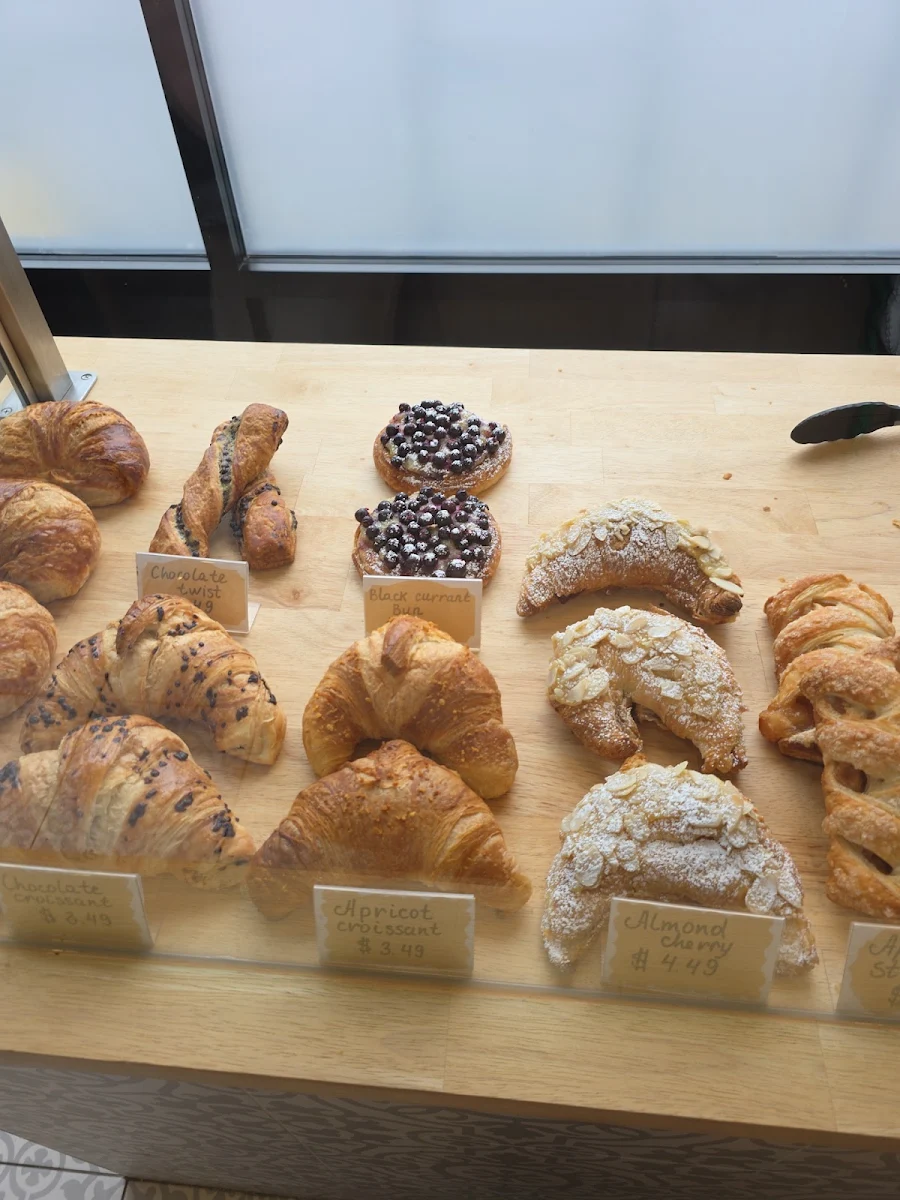 Fresh Baked Pastries and Croissants