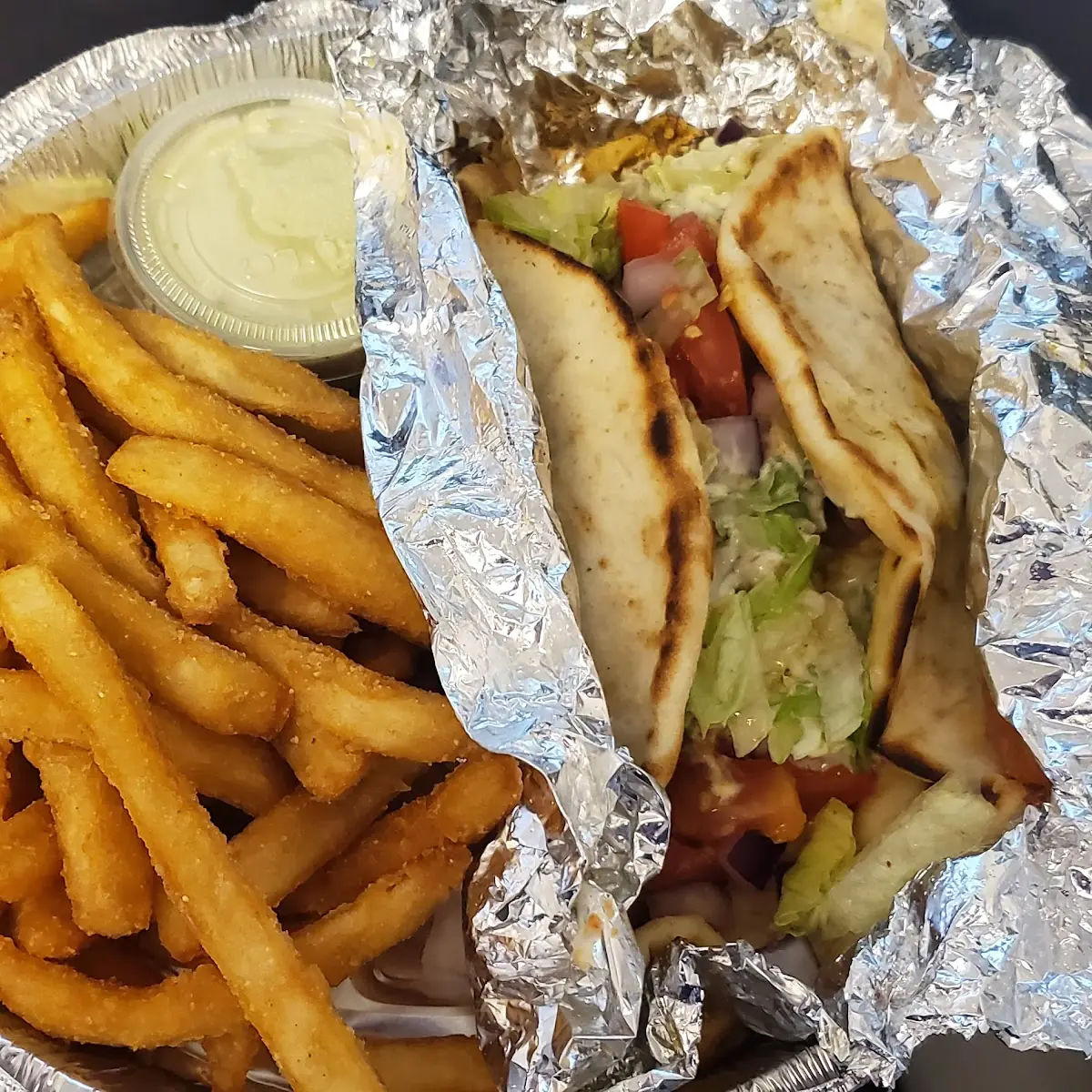 Spicy Chicken Gyro