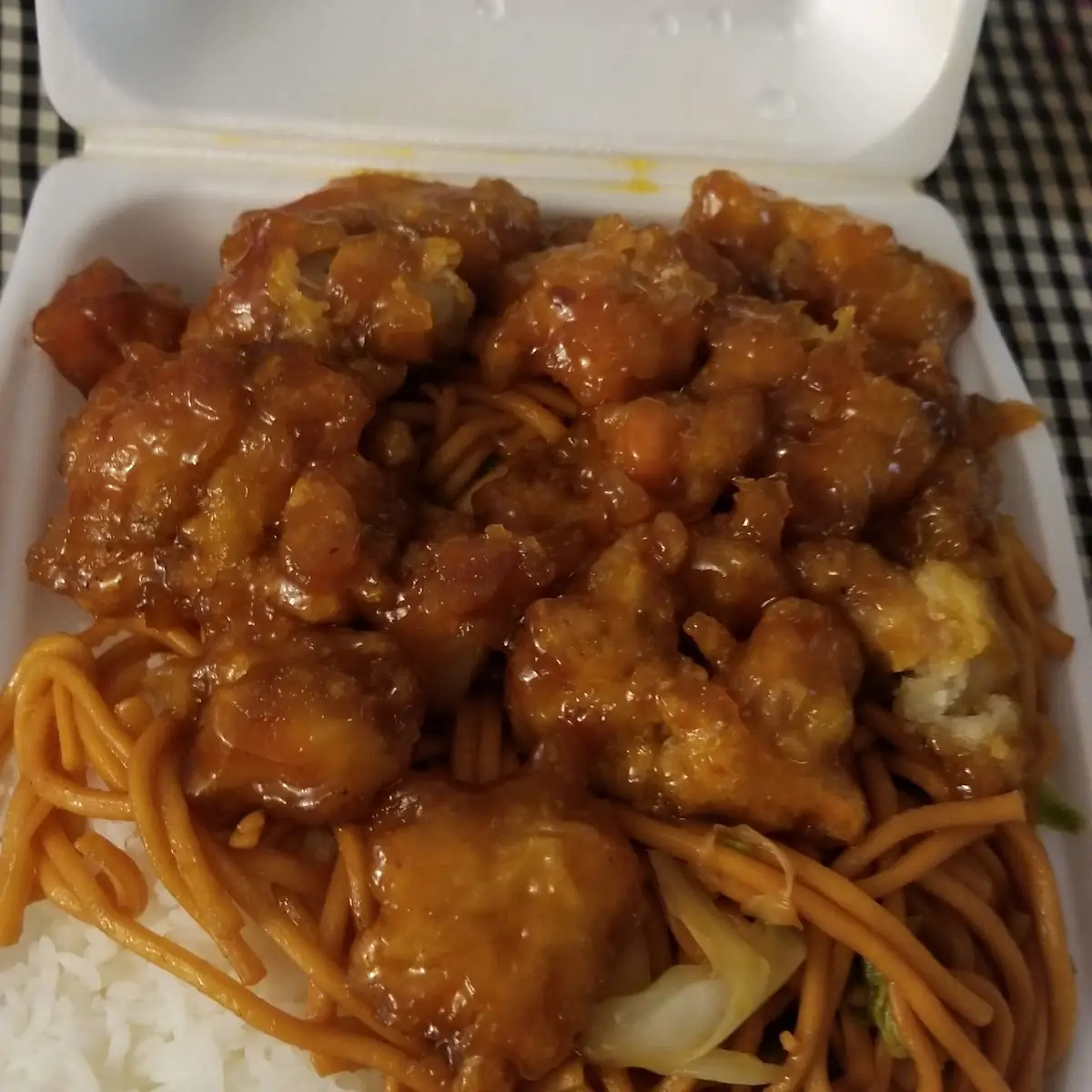 Orange Chicken White Rice