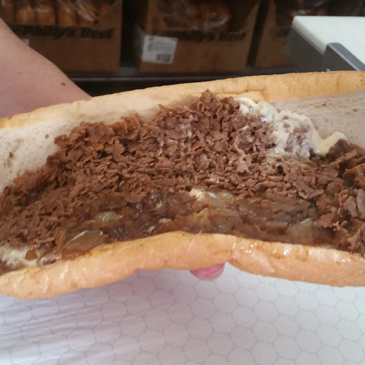 Philly Cheesesteak Hoagie