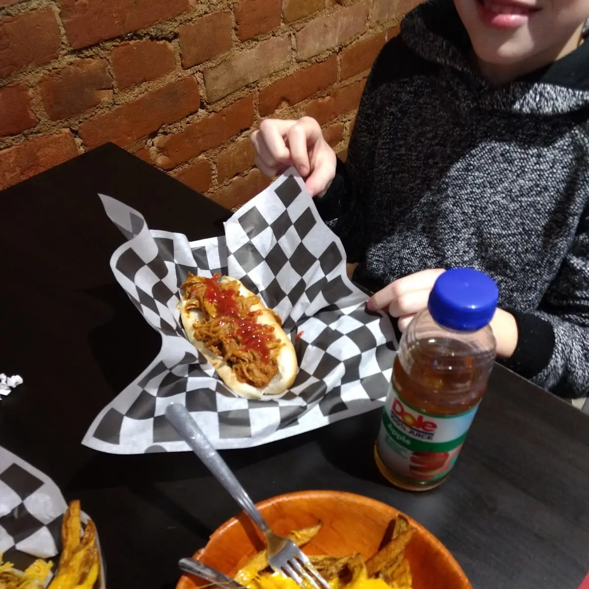Pulled Pork Hot Dog