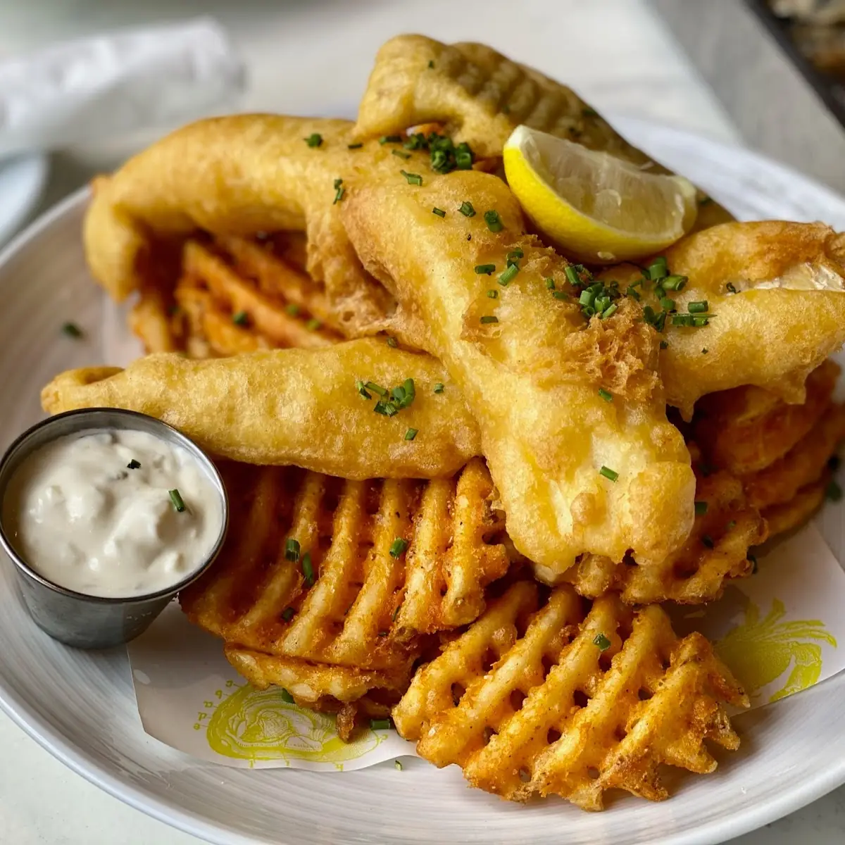 Beer Battered Fish N' Chips