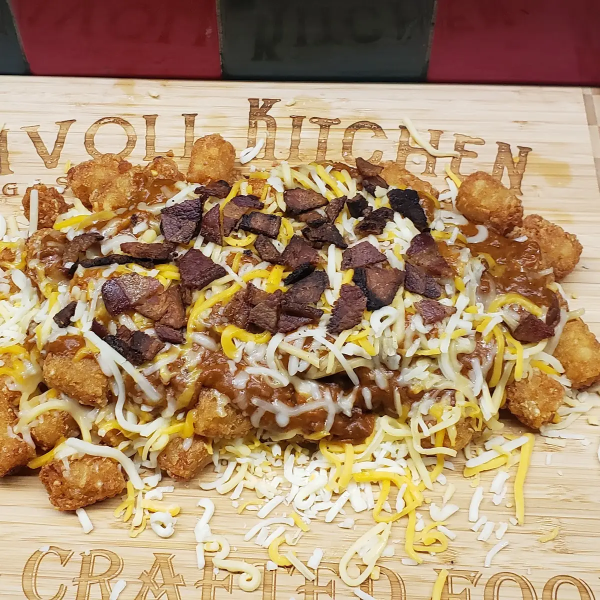 Cheese Tots with Bacon