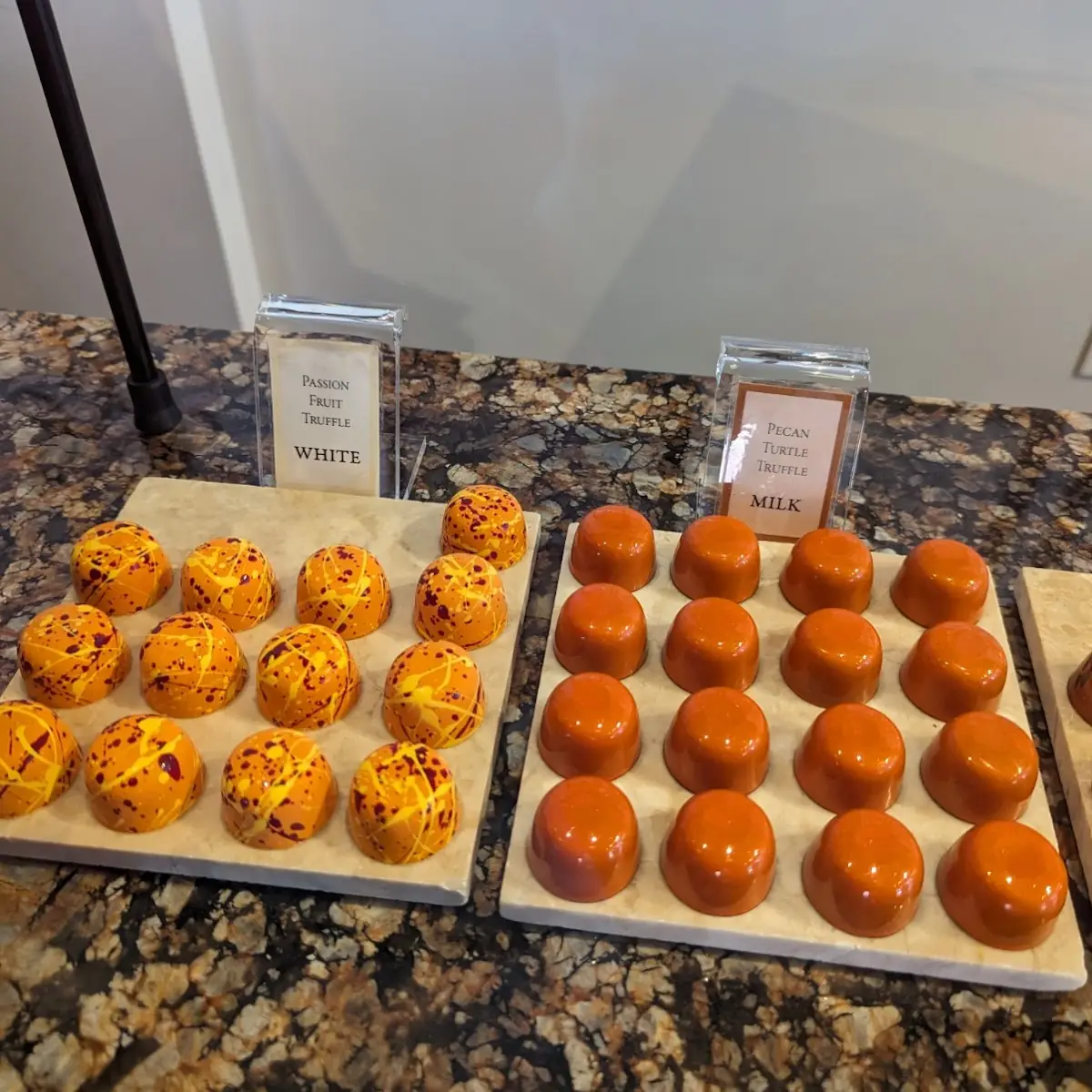 Milk and White Chocolate Truffles