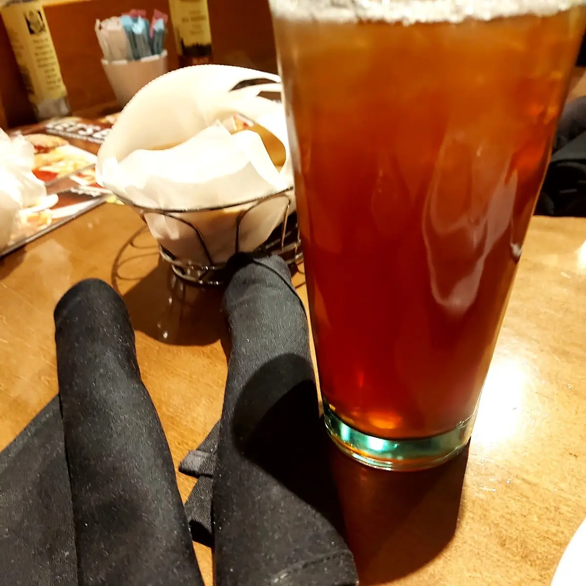 Mango-Passion Fruit Iced Tea