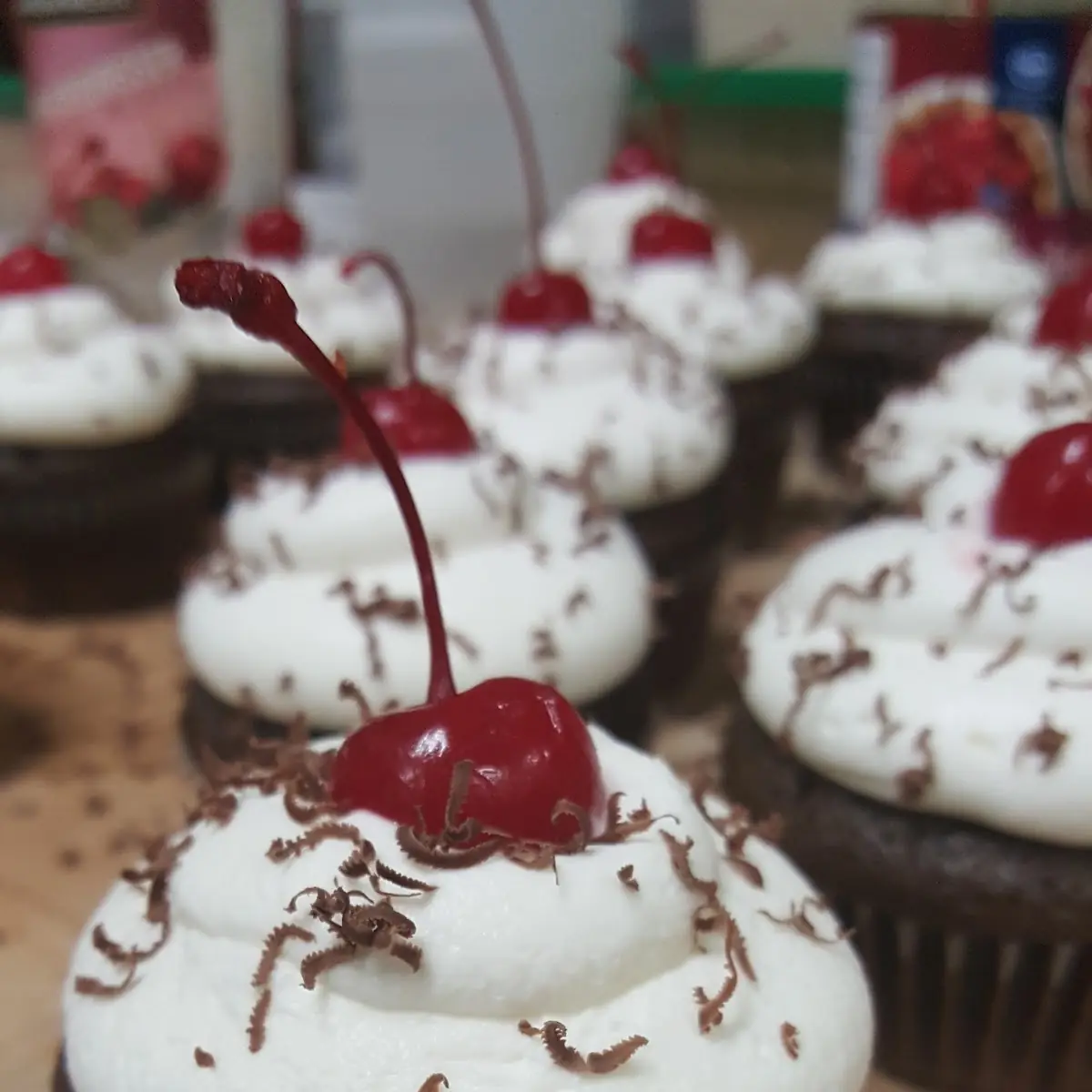 Black Forest Cupcakes