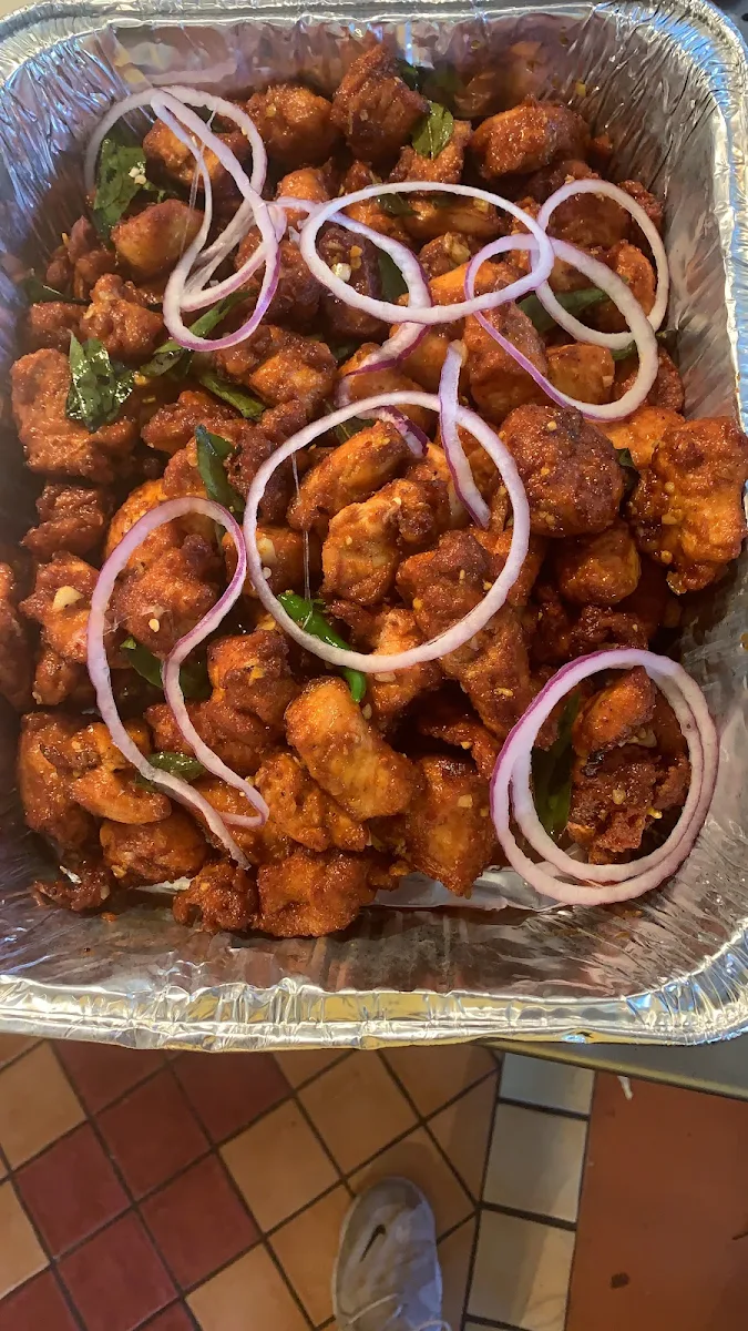 CHILLY CHICKEN DRY OR SEMI GRAVY