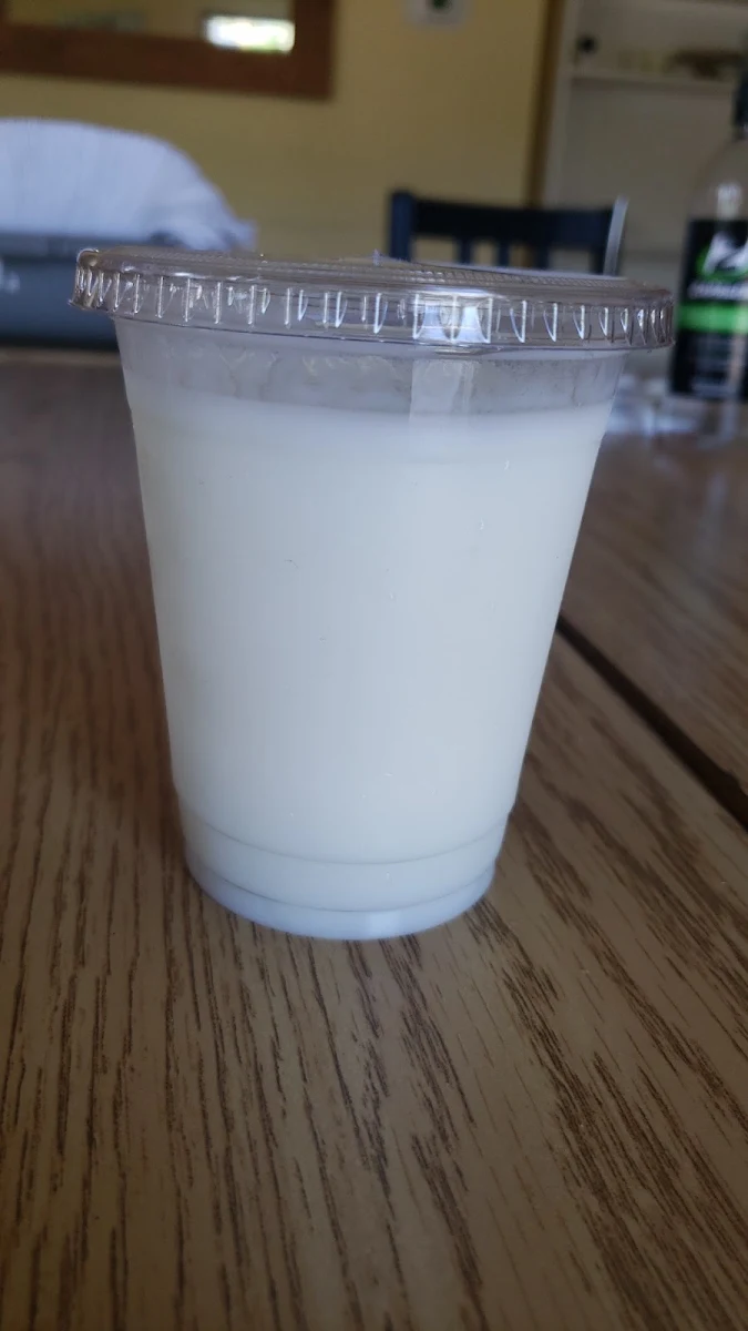 Sweet Lassi with Makhan