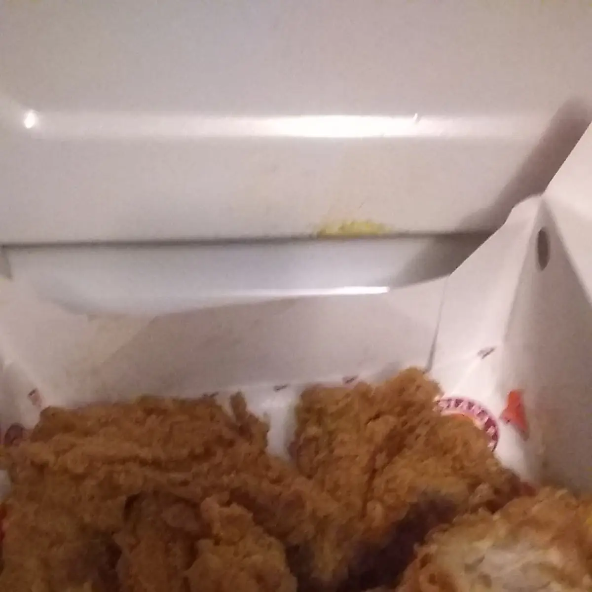 A Bucket of Chicken Crispy