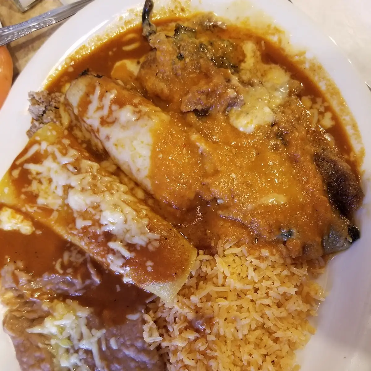Enchilada Rice & Beans