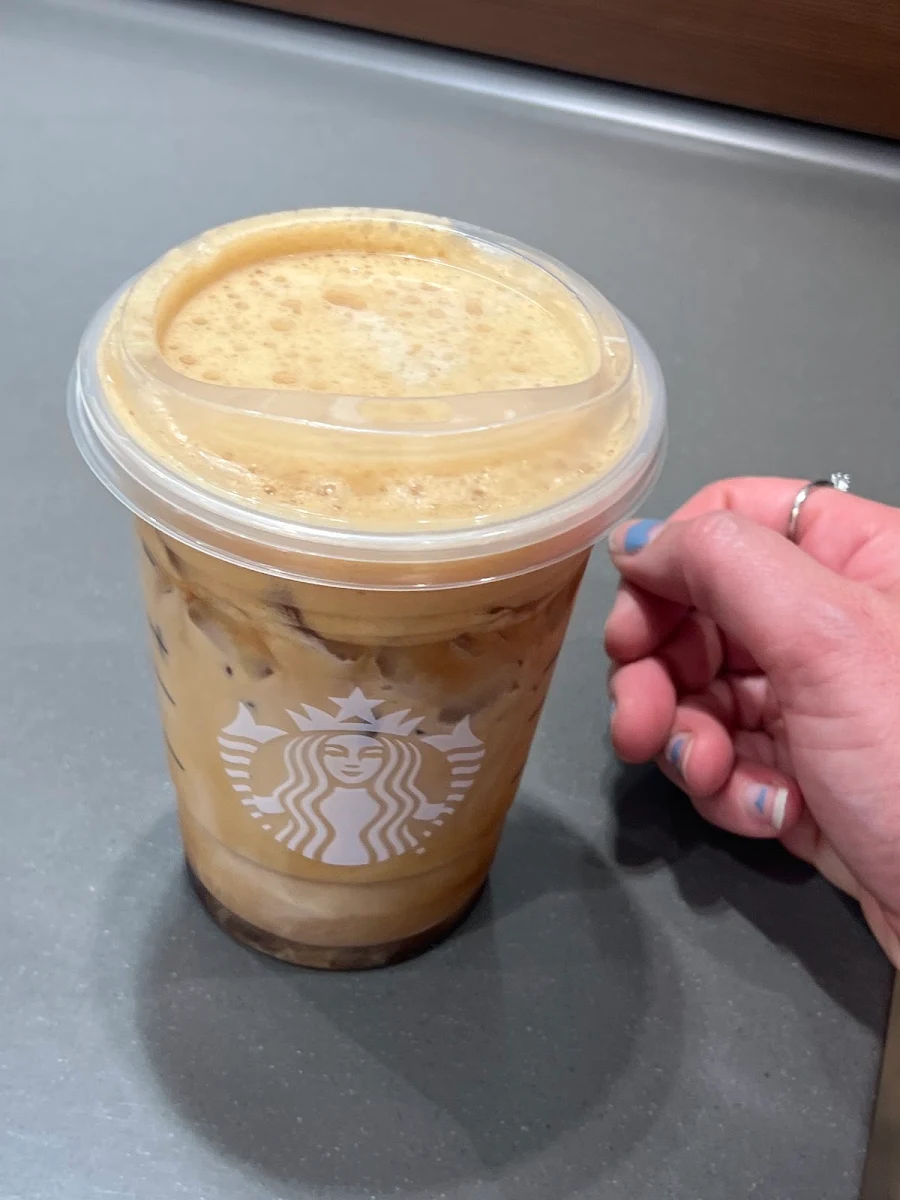 Iced Vanilla Latte Macchiato