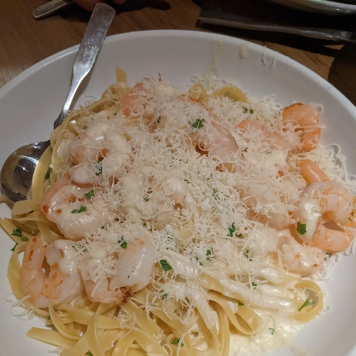 Shrimp Alfredo
