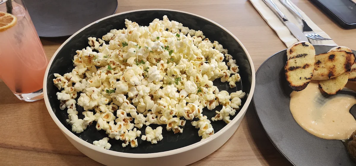 Parmesan and Truffle Popcorn