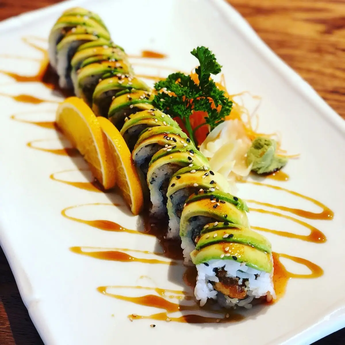 Yellow Dragon Roll