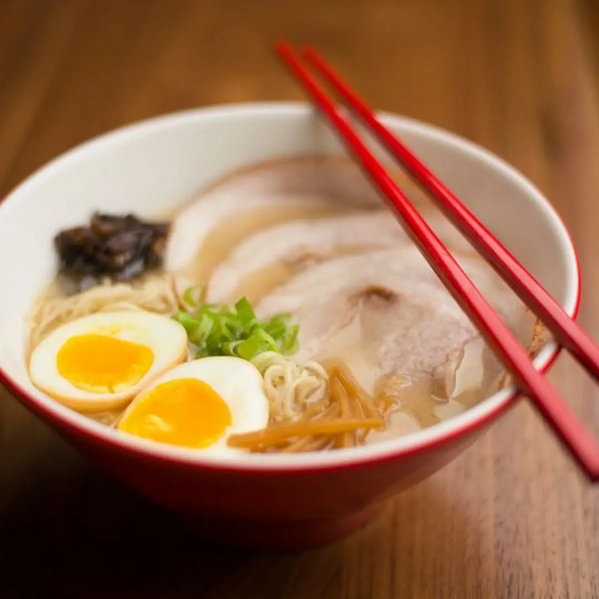 Tonkotsu Ramen with Black Garlic