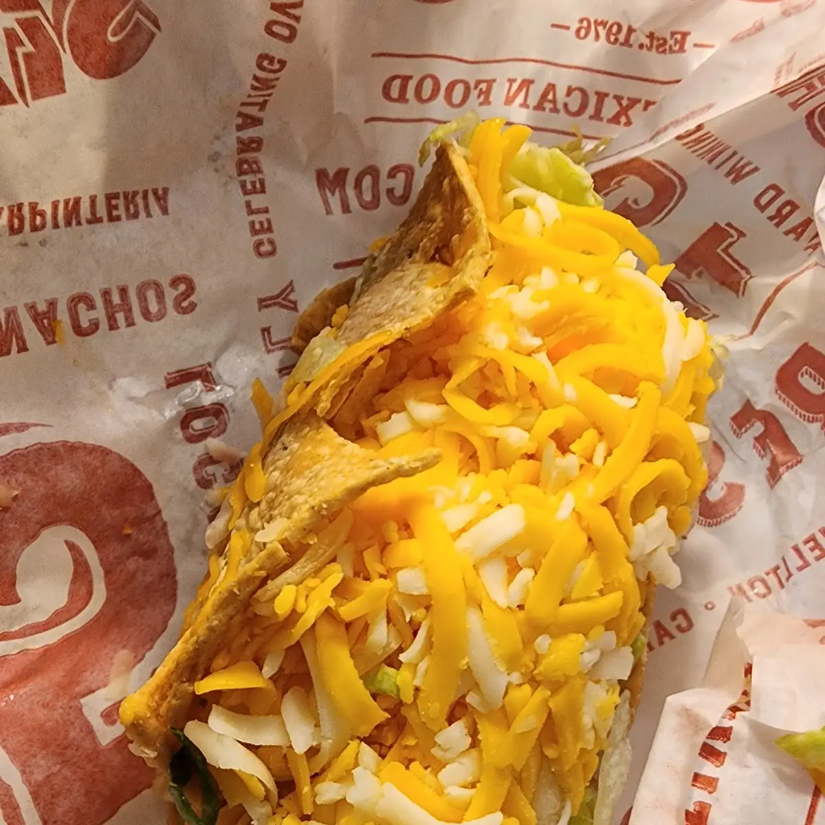 Crispy Shredded Beef Taco