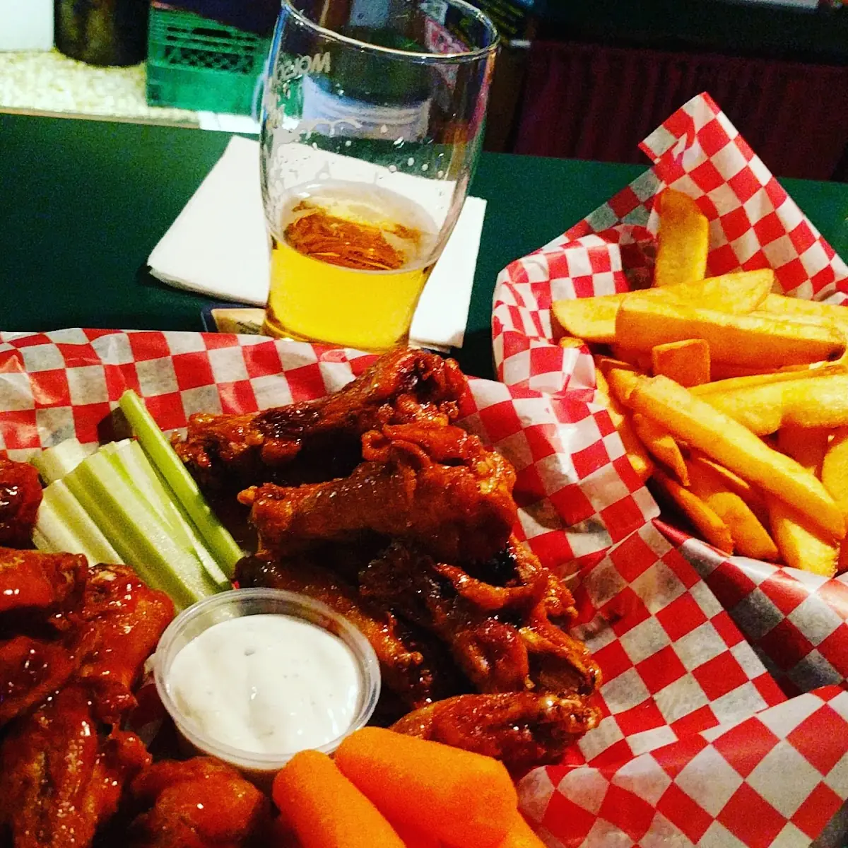 Chicken Wings and Fries, Kurley's AC