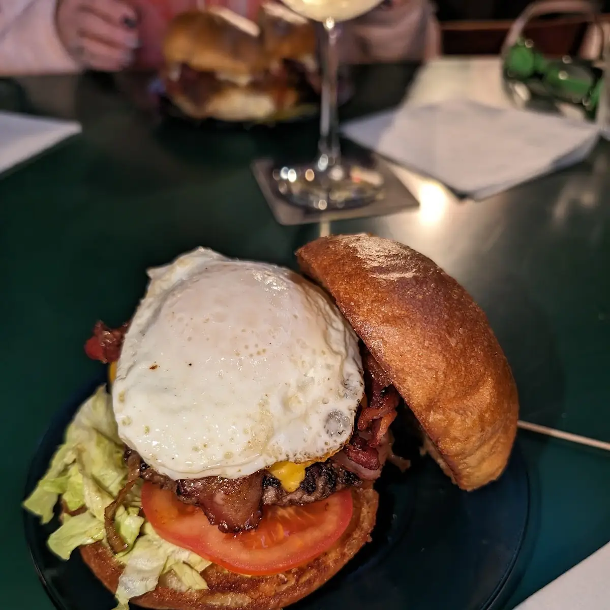 Egg Head Burger, Kurley's AC