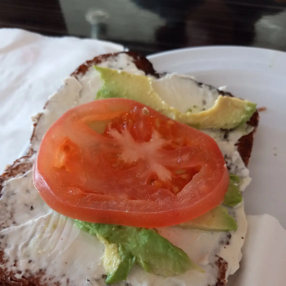 Avocado Toast with Cream Cheese
