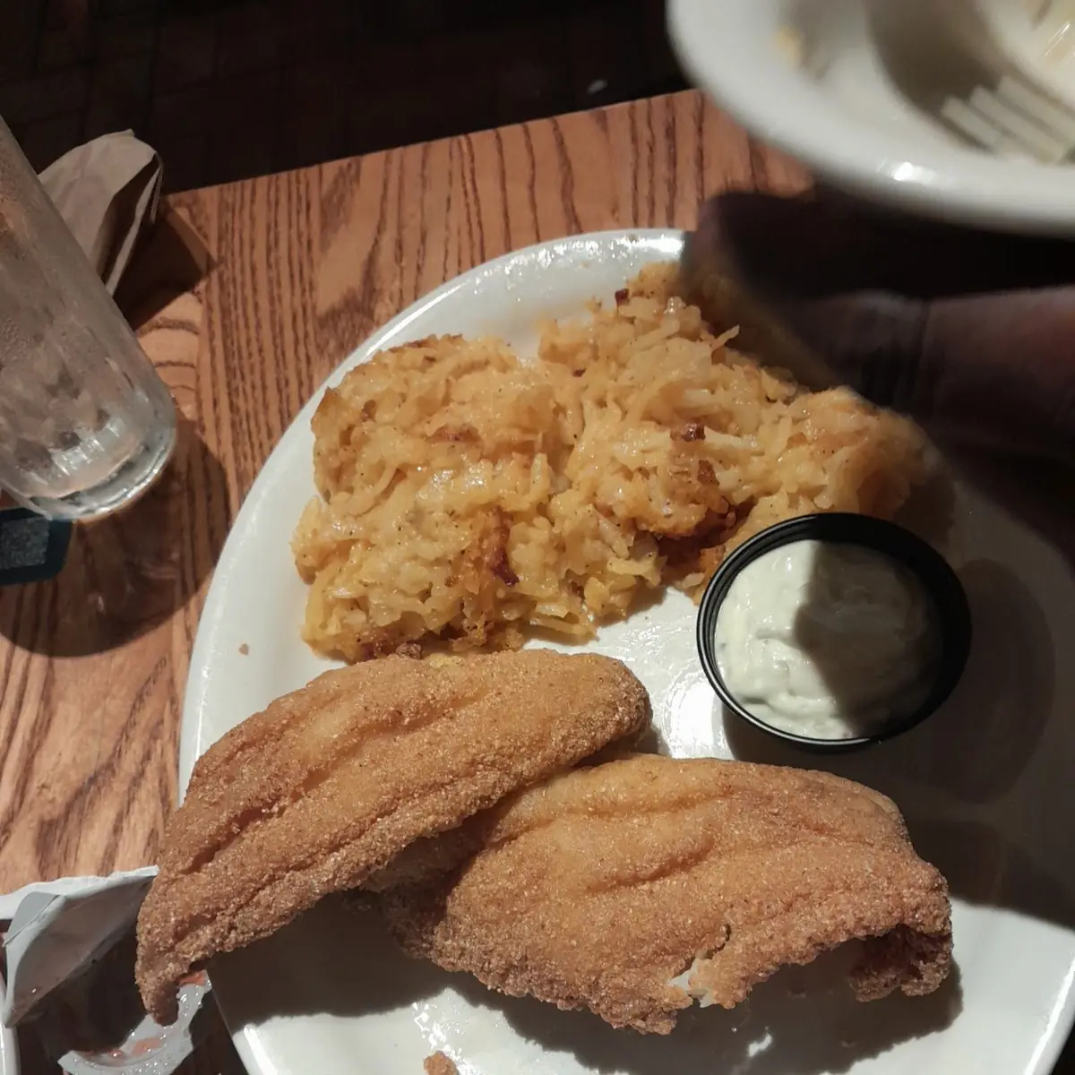 Catfish and Hash Brown Casserole