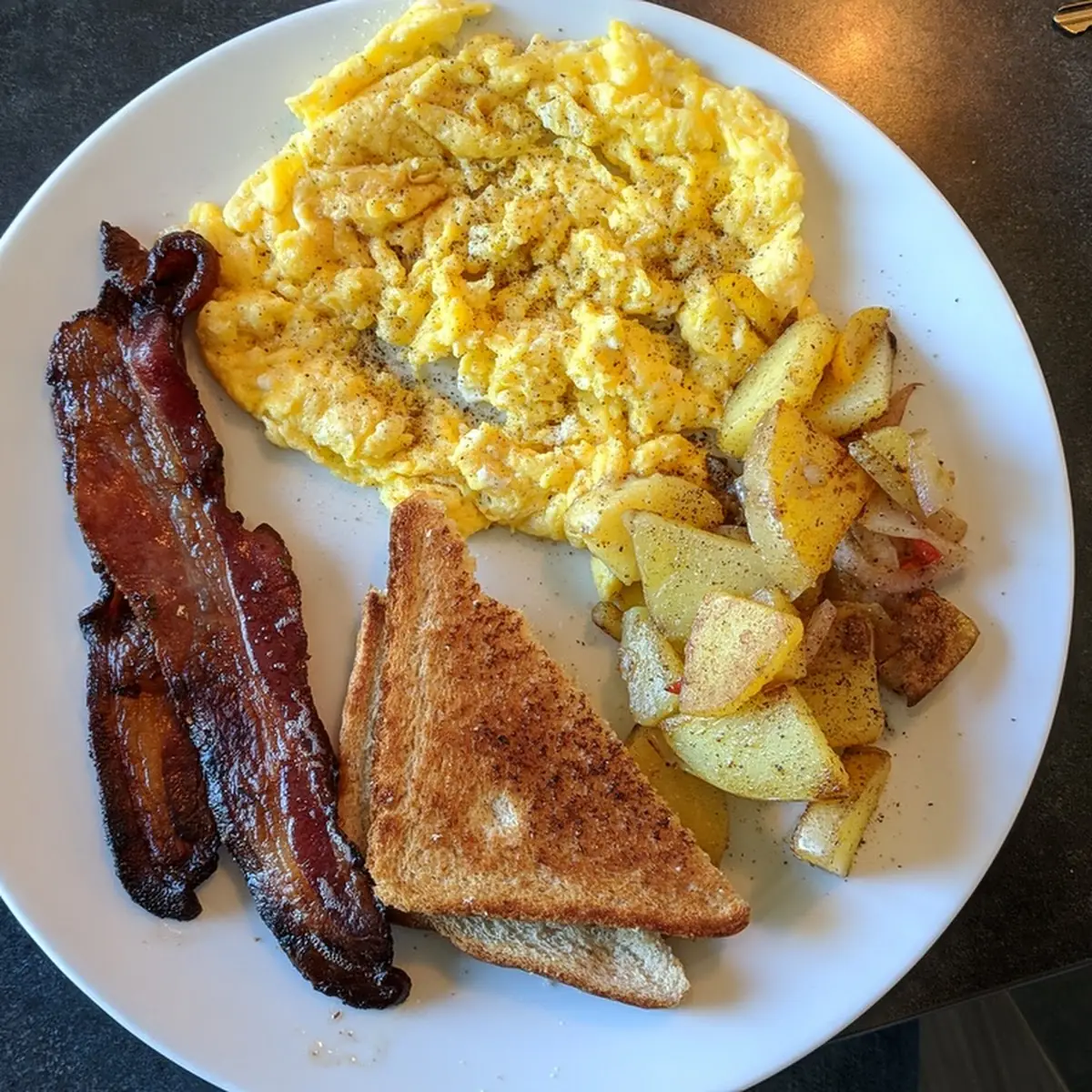 Scrambled Eggs with Smoked Salmon