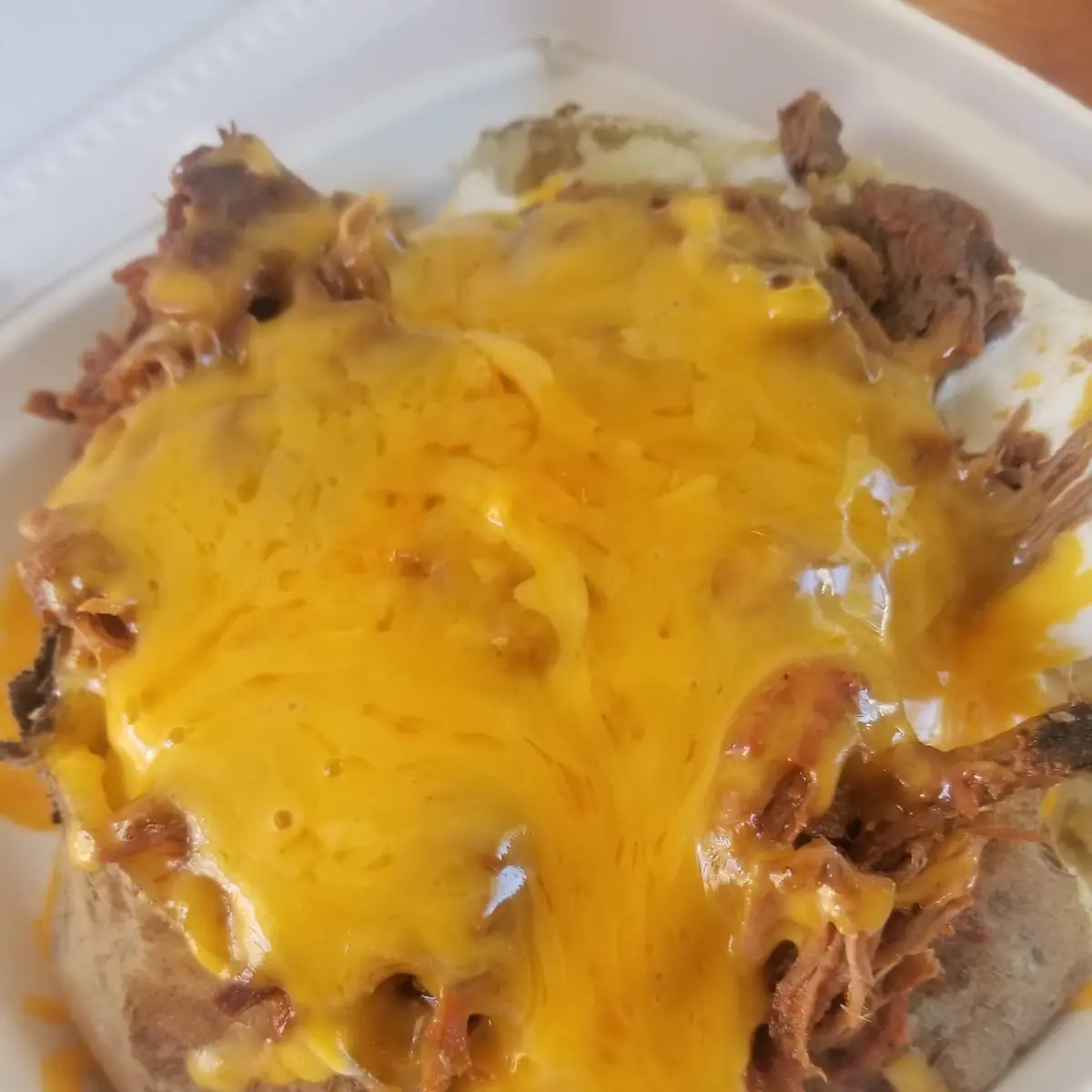 Loaded Baked Potato with Brisket