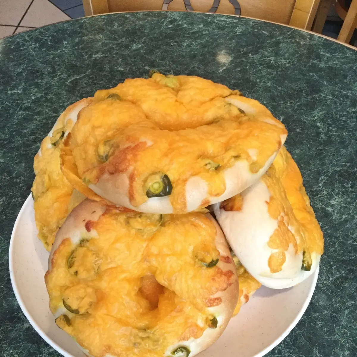 Jalapeno Cheese Bagel