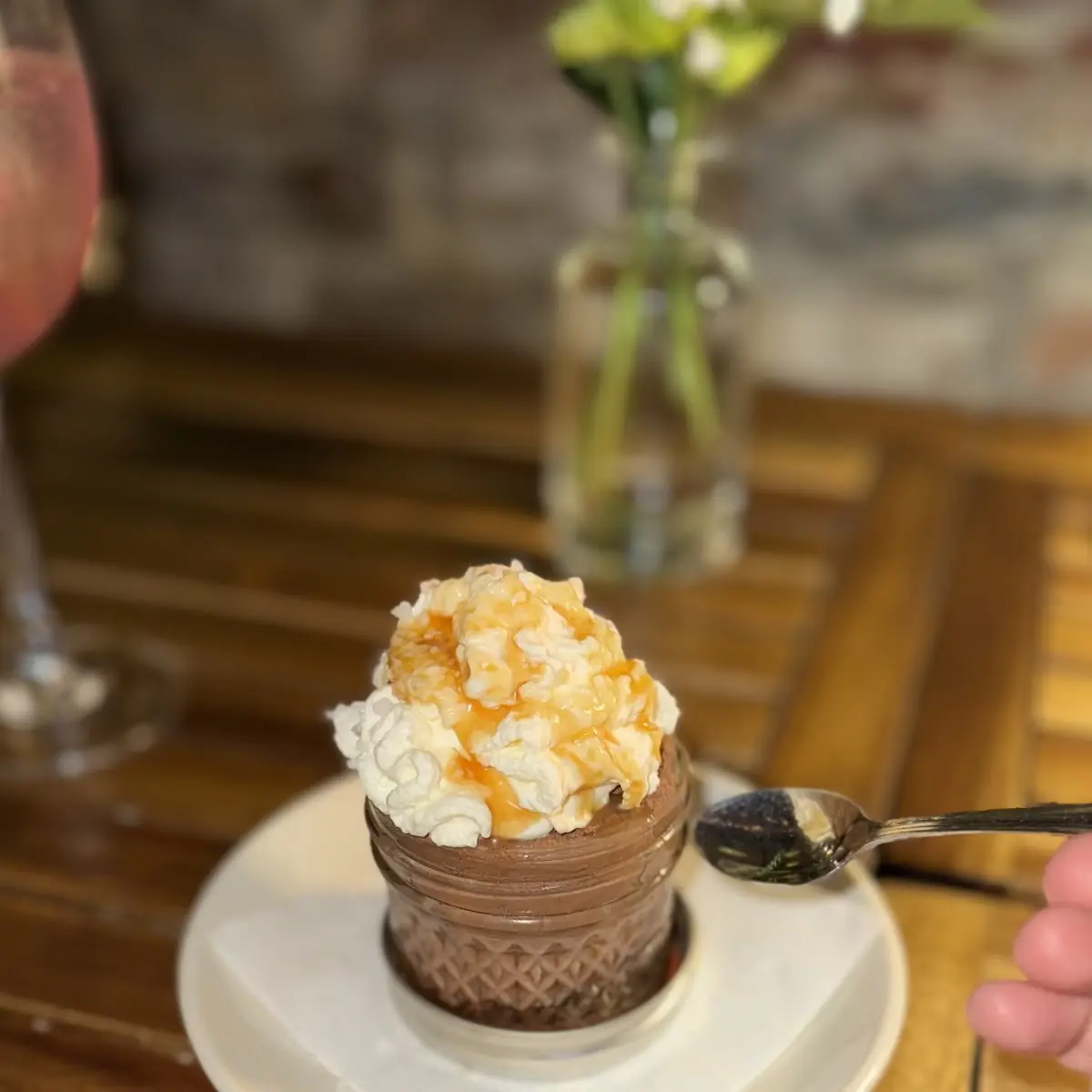 Salted Caramel Chocolate Mousse