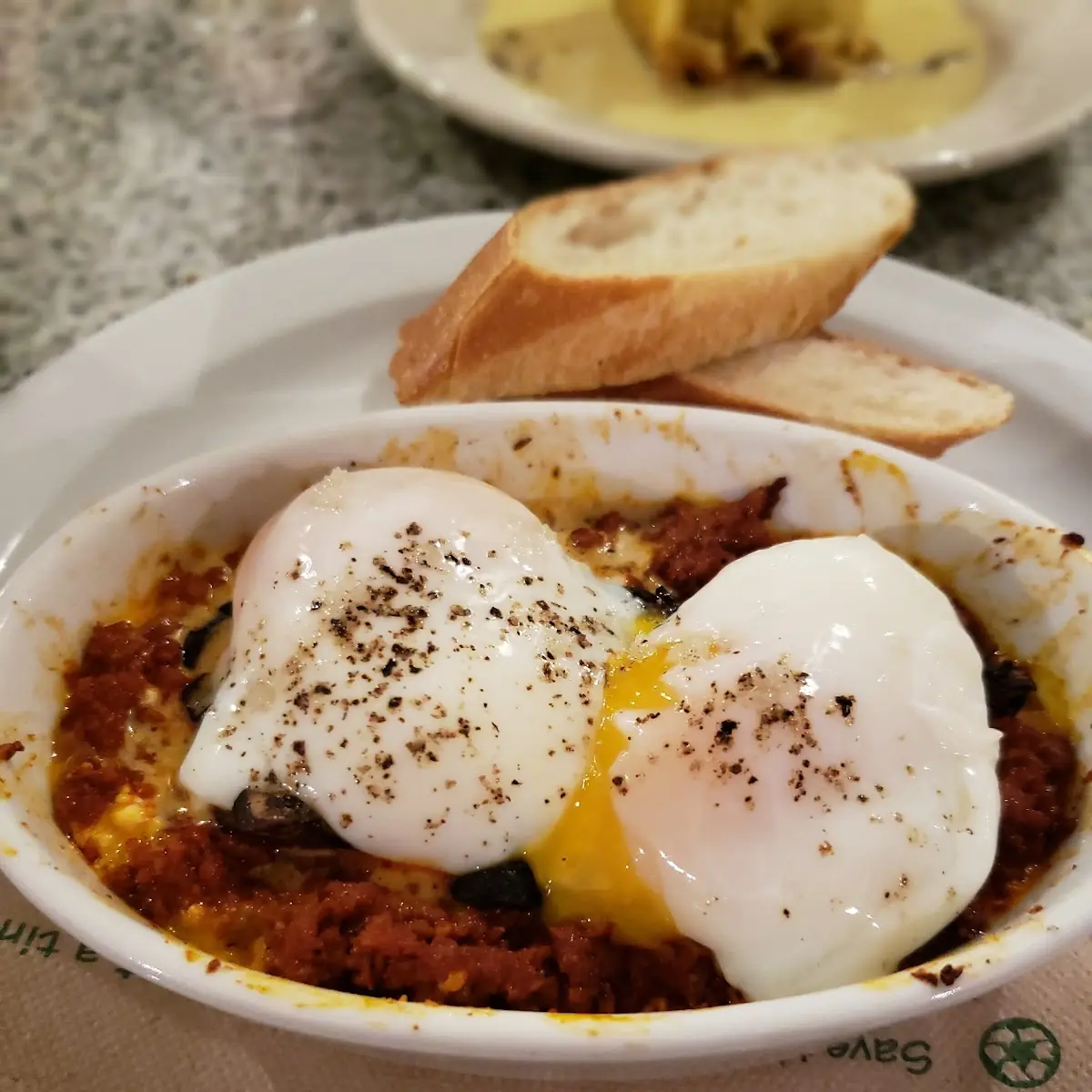 Chorizo & Eggs Cocotte