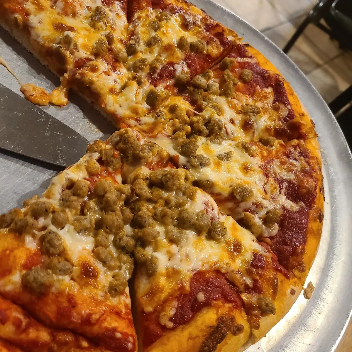 Sausage Pizza