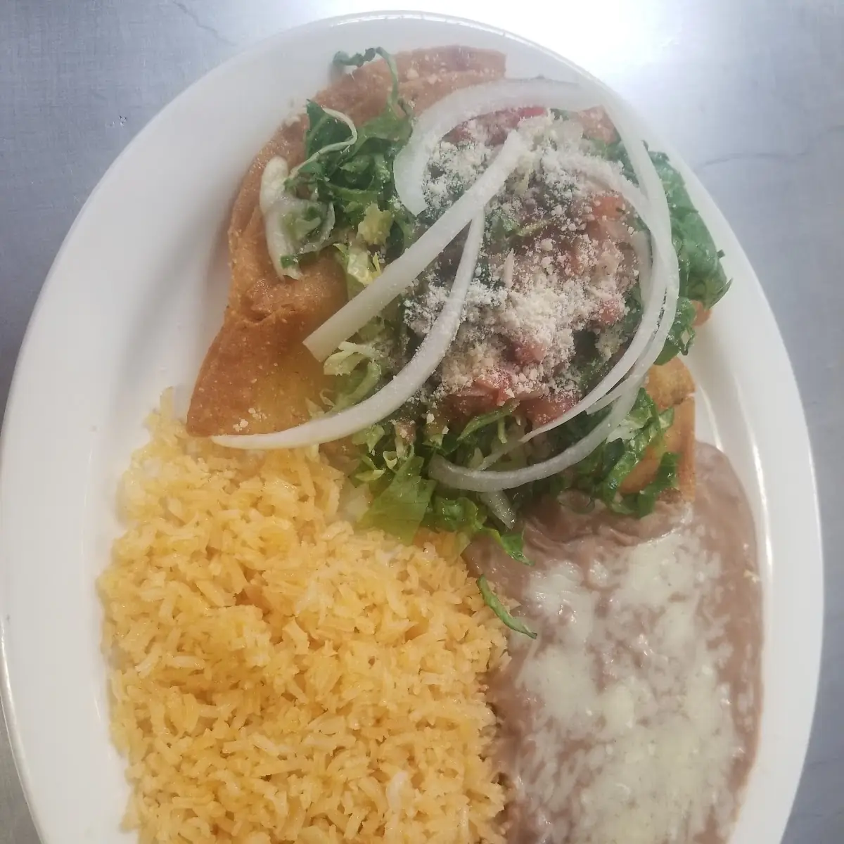 1 Beef Burrito 1 Taco & 1 Enchilada Combo
