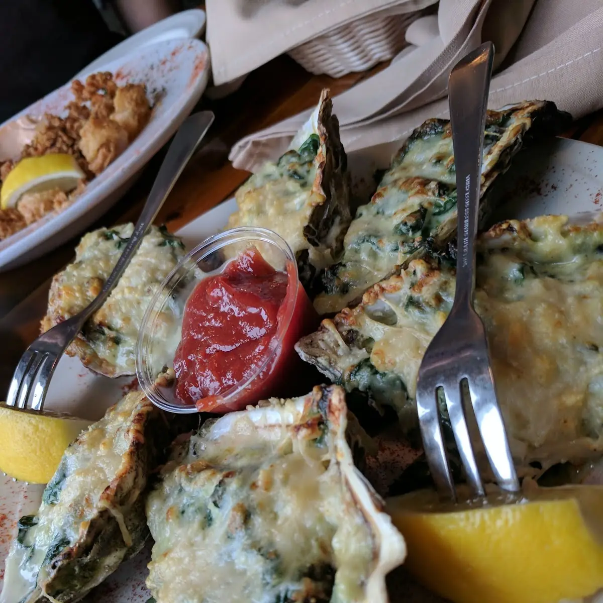 Oysters Rockefeller