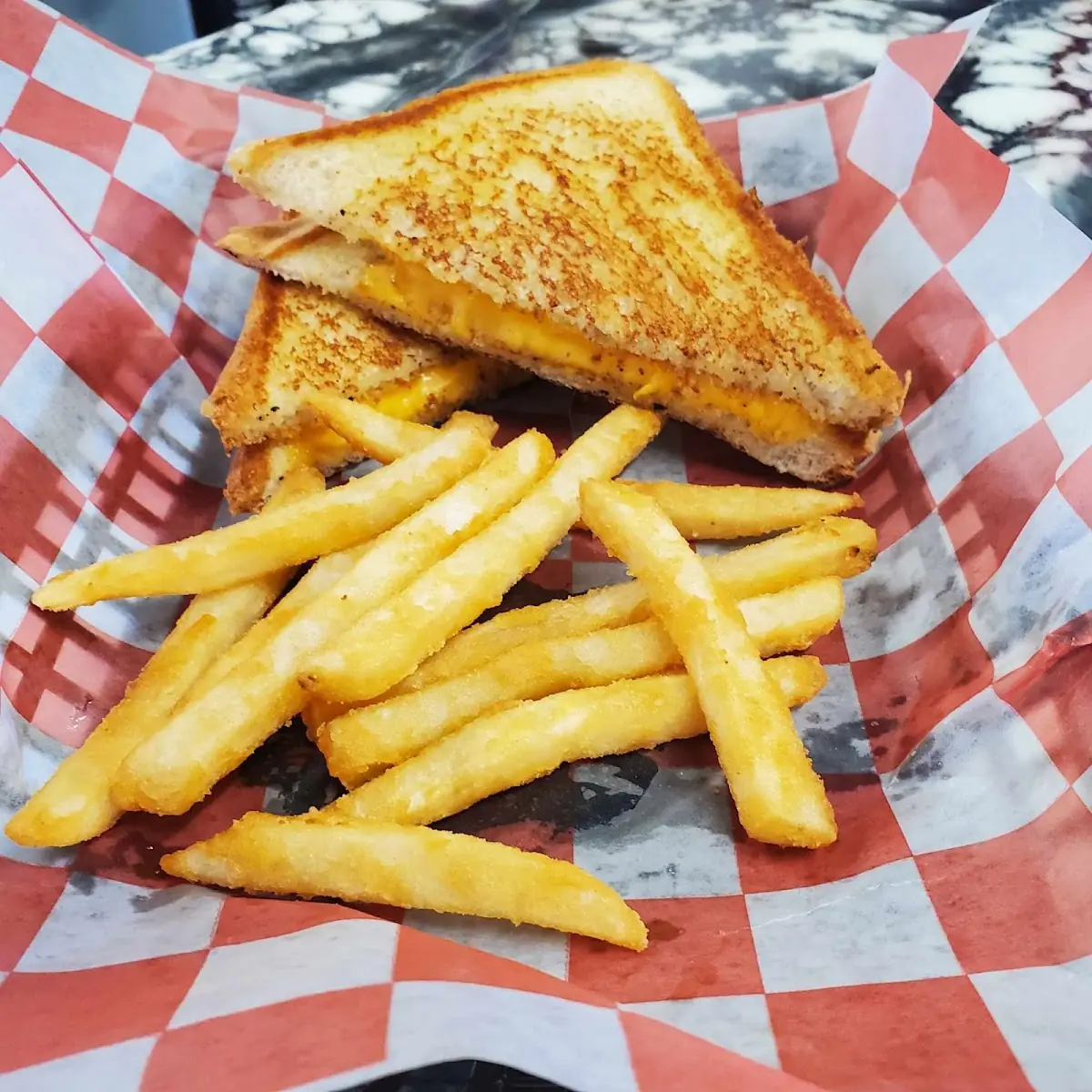 Grilled Cheese Basket