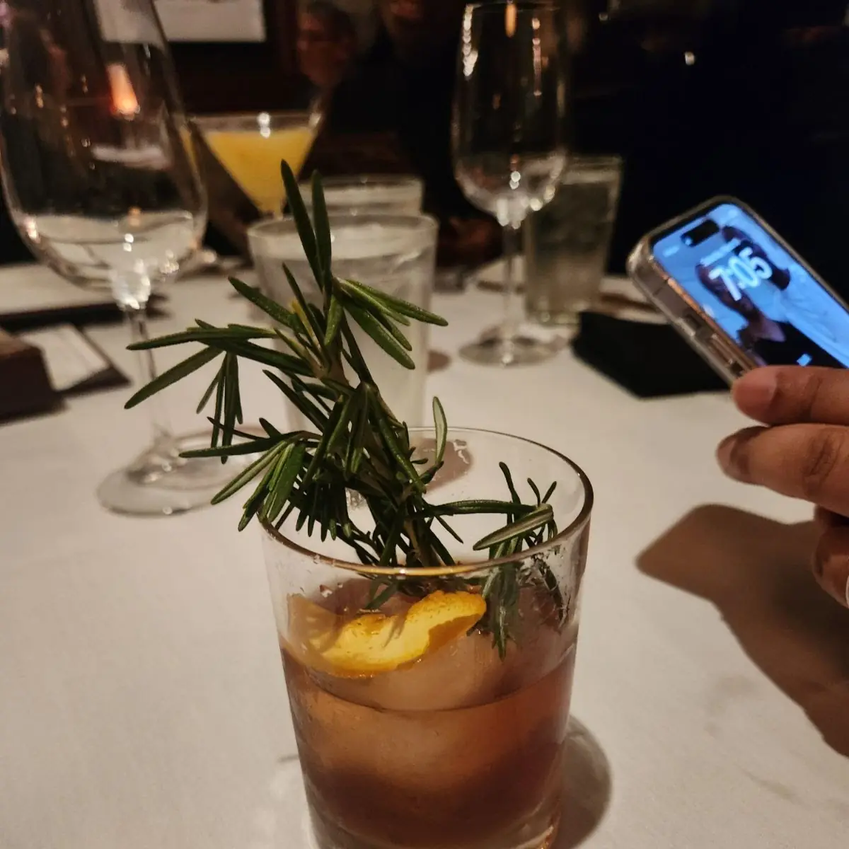 Rosemary Old Fashioned