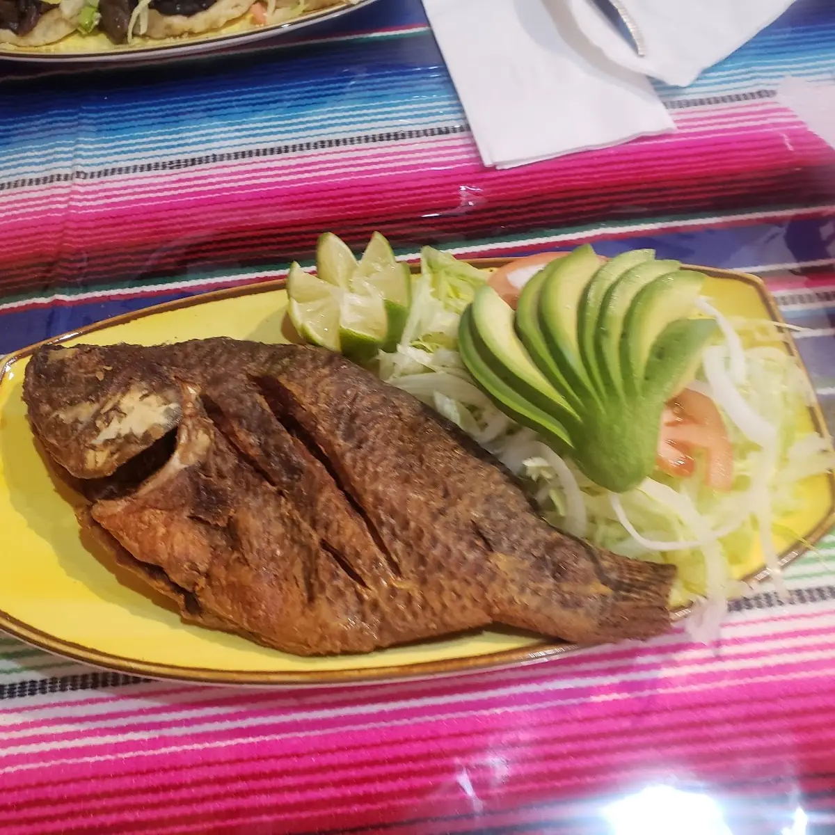 Mojarra Frita Fried Tilapia
