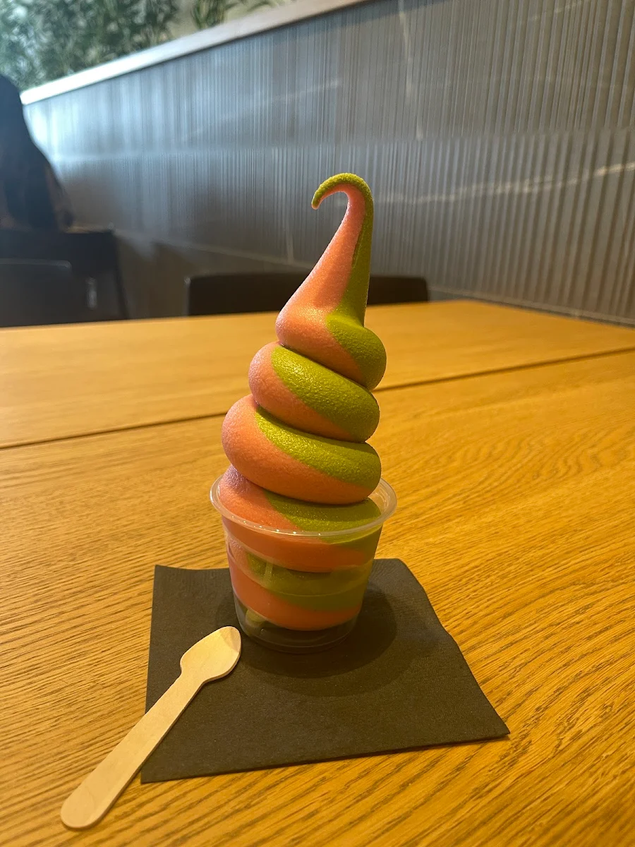 Matcha Soft Serve Ice Cream