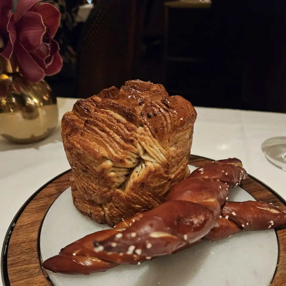 Monkey Bread and Pretzel Bread