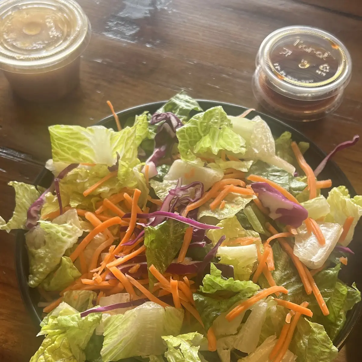 Salad with Ginger Dressing
