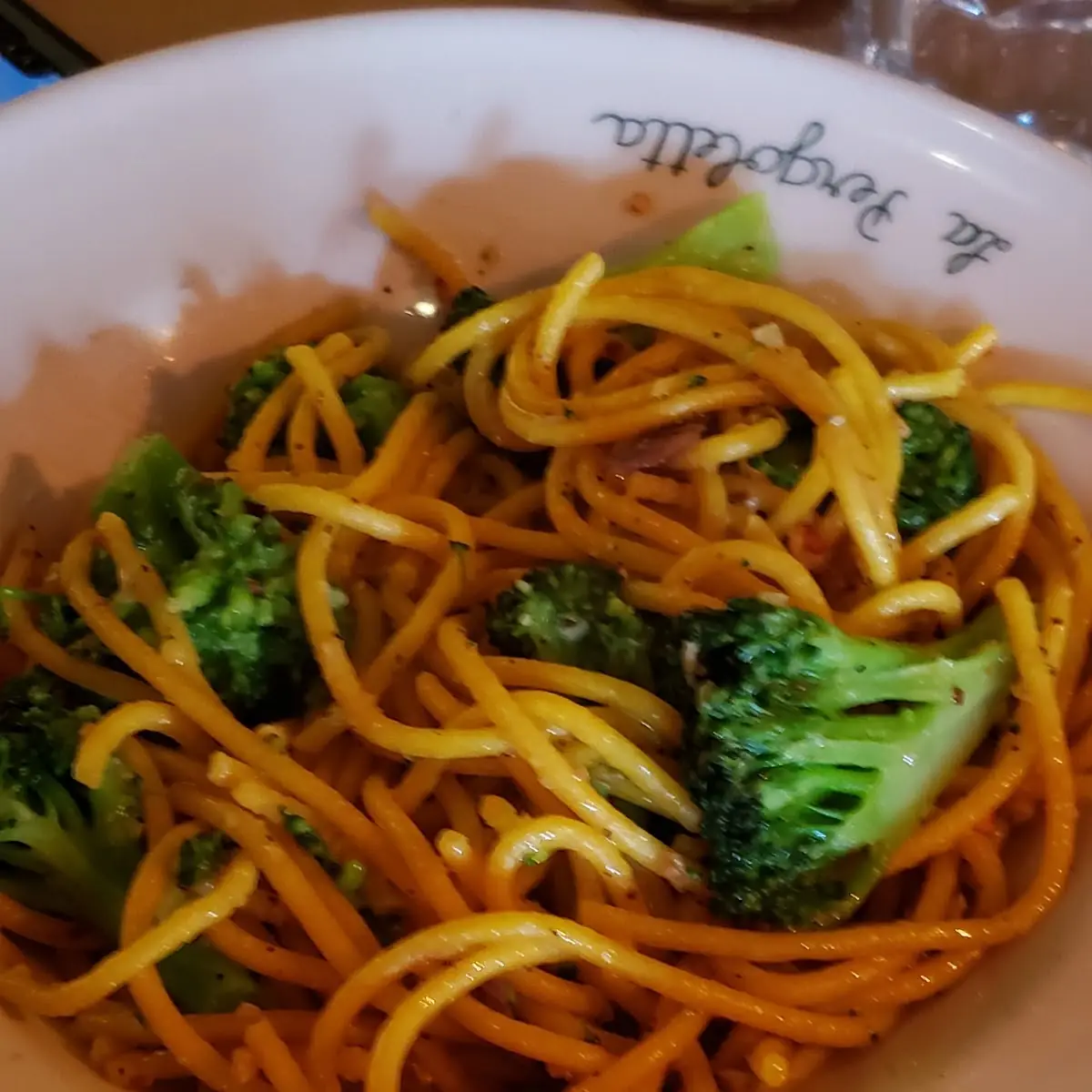 Spaghetti with Broccoli Aglio Olio