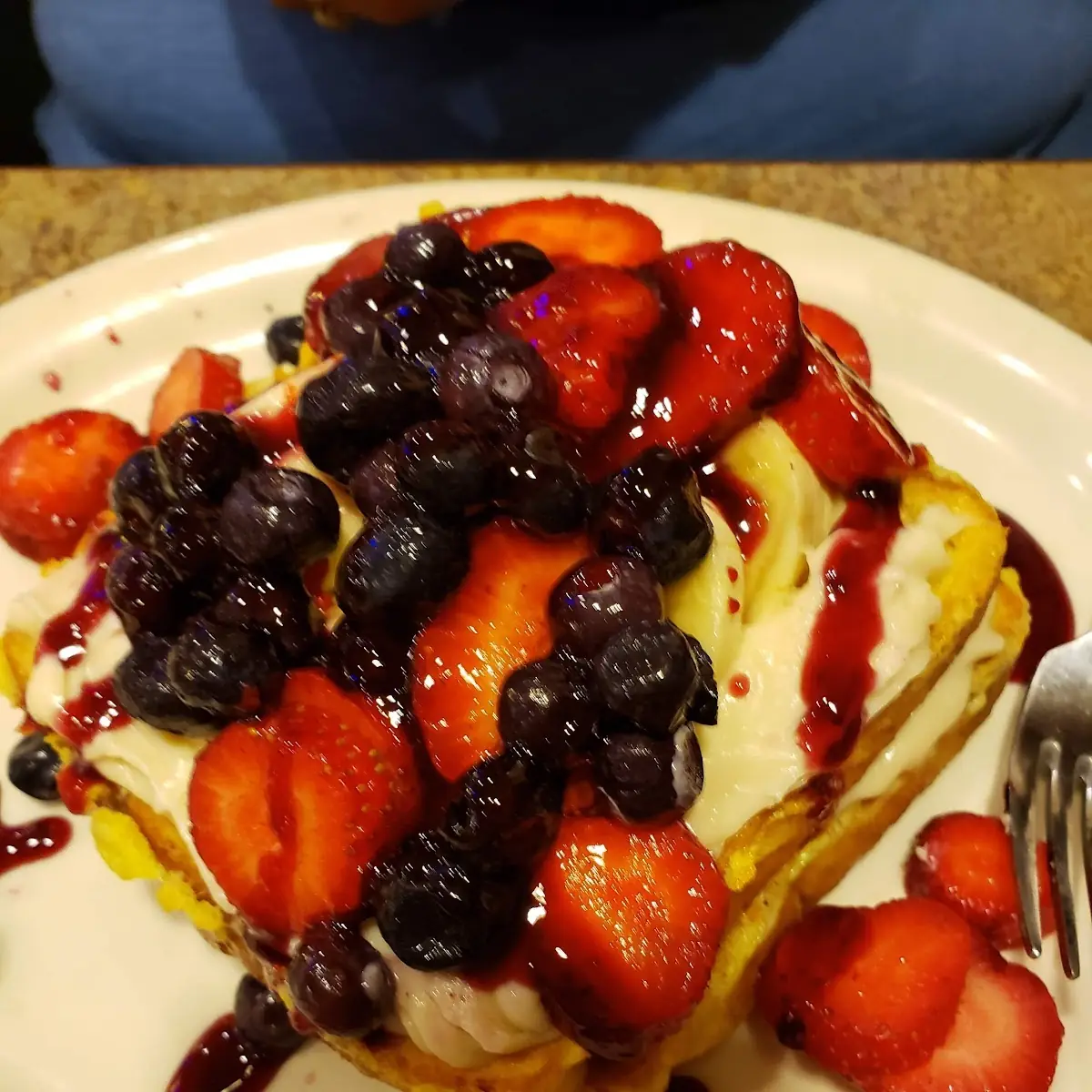 Fruit Explosion Pancakes