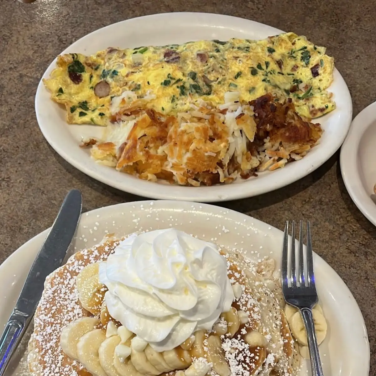 Pecan Banana Pancakes