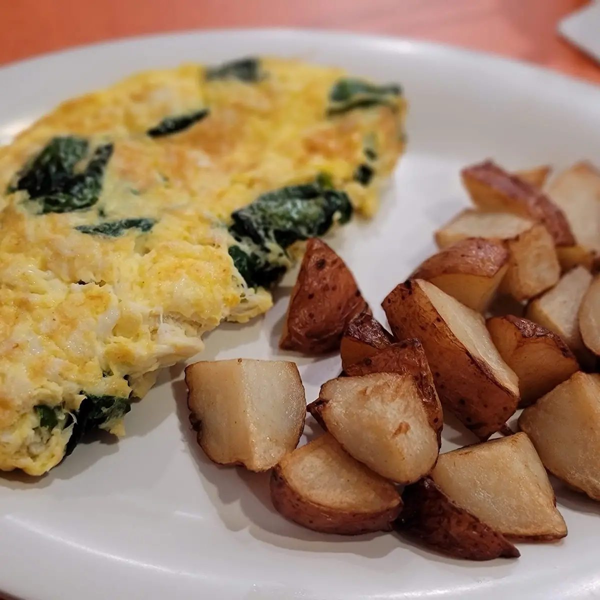 Veggie Omelette with Home Fries