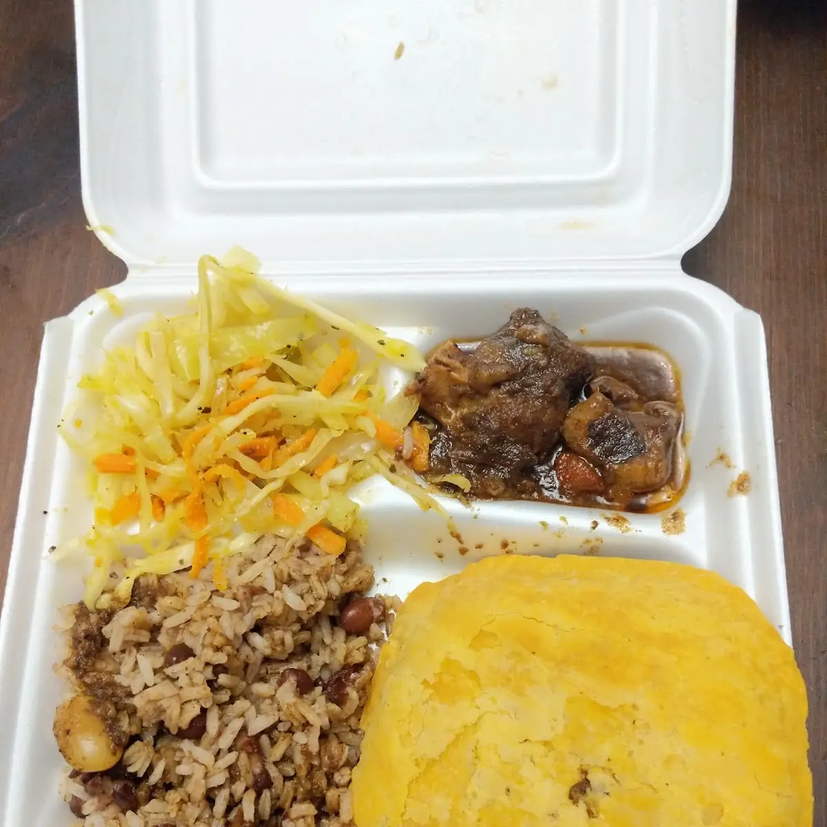 Ox Tail and Beef Patty
