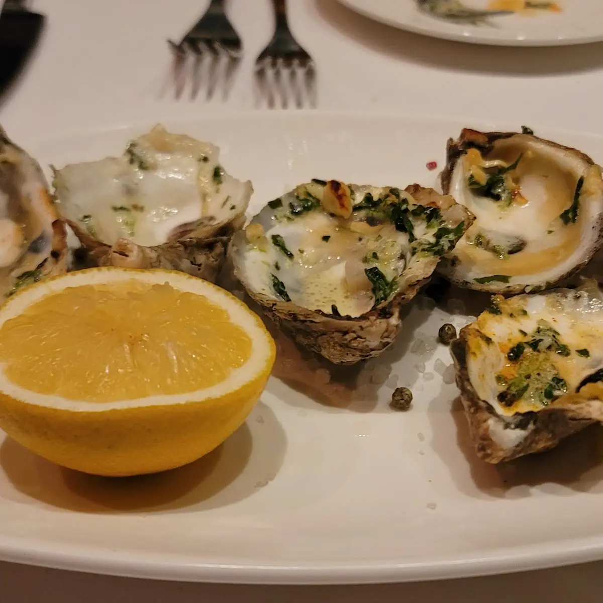 Oysters Rockefeller