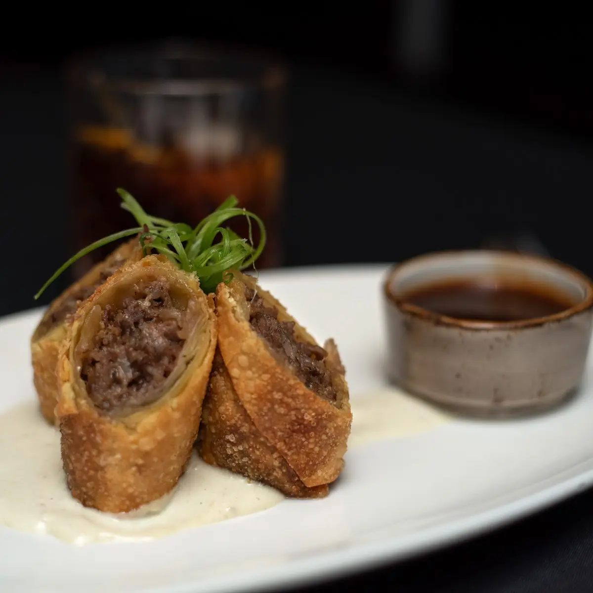 Prime Rib Egg Rolls