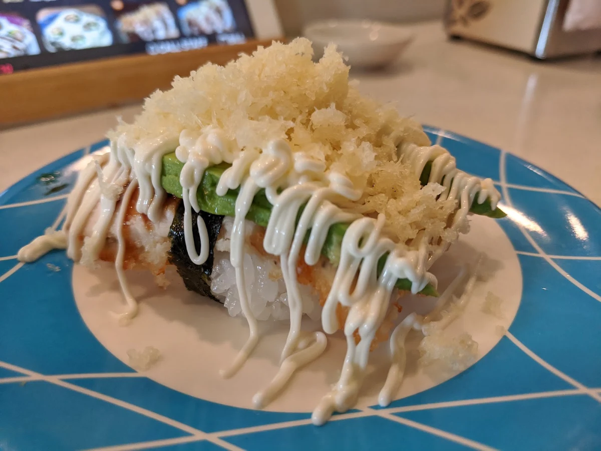 Chicken and Avocado Nigiri, On a Roll Sushi Birtinya