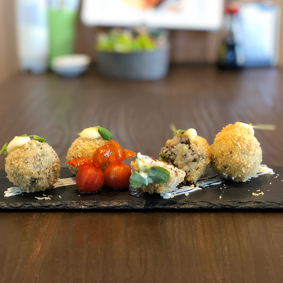 Crab Ball Aburi, On a Roll Sushi Birtinya