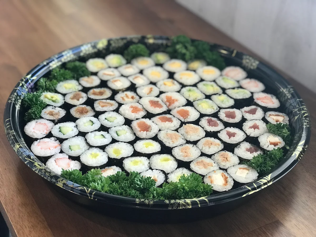 Mini Roll Platter 72pcs, On a Roll Sushi Birtinya