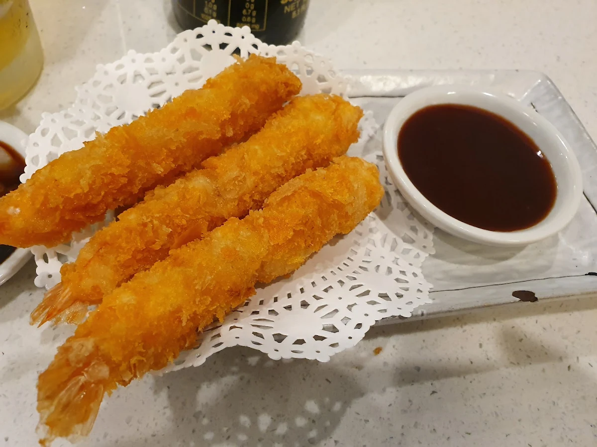Tempura Prawns, On a Roll Sushi Birtinya