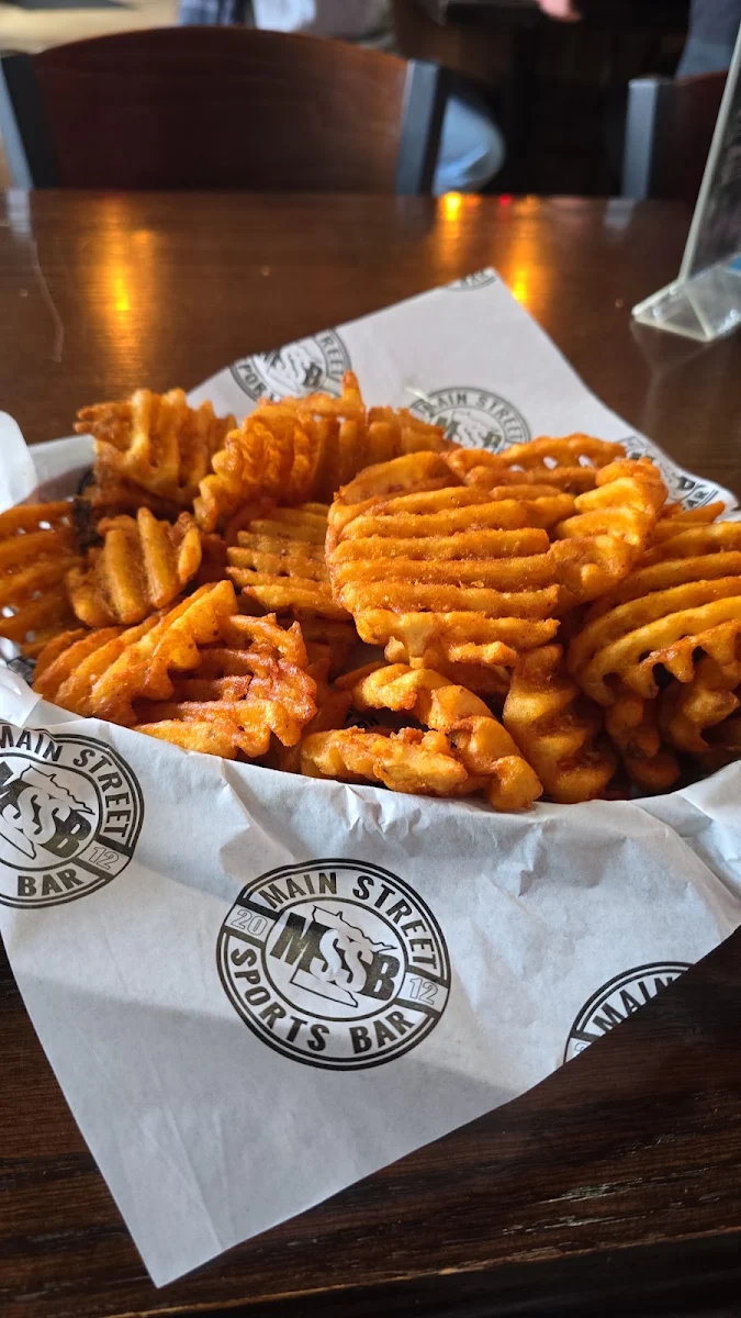 Cheese Bread Waffle Fries